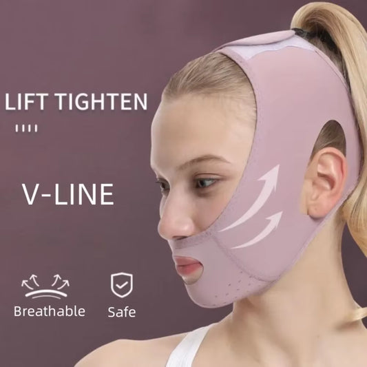 V-Shape Pro – Banda Facial Reafirmante para Lifting y Reducción de Papada