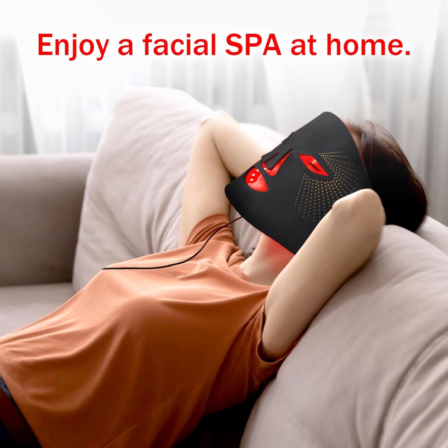 LumiSkin Pro – Máscara LED Facial 7 en 1 | Terapia de Luz Roja y Anti-Edad para el Hogar