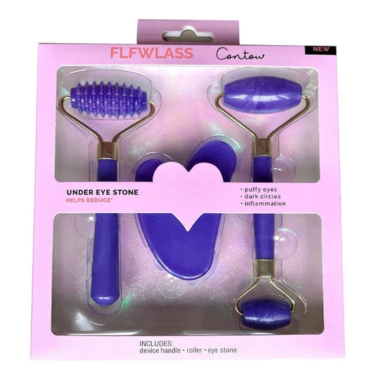 3Pcs Set Resin Roller Massager for Face Body Gua Sha Face Care Roller Facial Massager Beauty Health Massage Tool Not Jade Stone