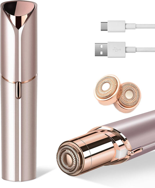 SilkGlow – Depiladora Facial Femenina sin Dolor | USB Recargable y Portátil