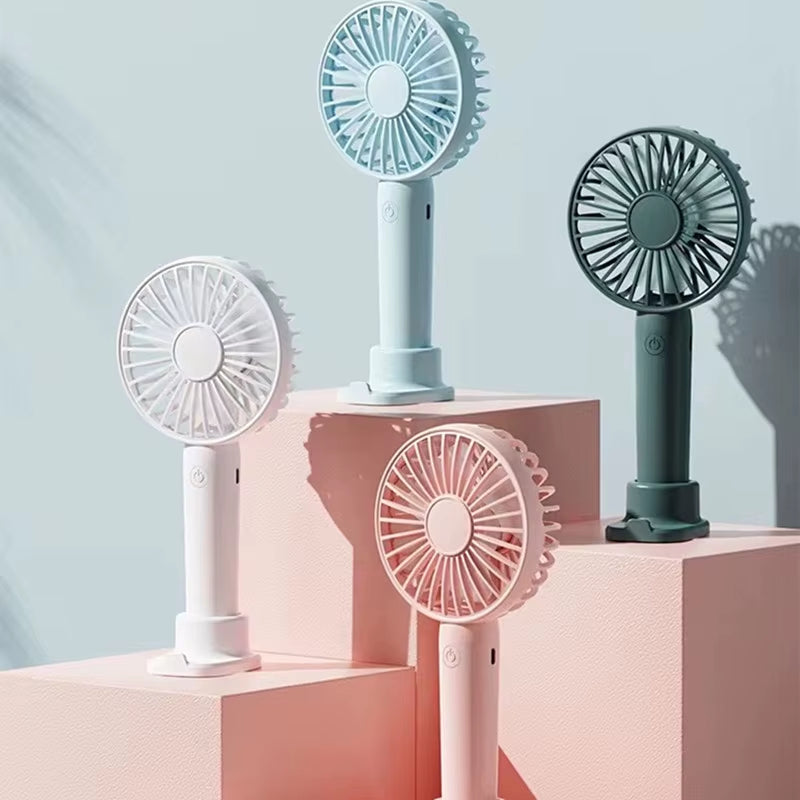 BreezeGo Mini – Ventilador Portátil Recargable USB 3 en 1