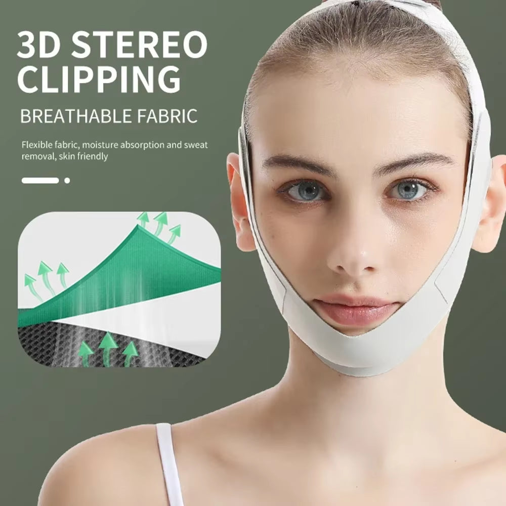 V-Shape Pro – Banda Facial Reafirmante para Lifting y Reducción de Papada