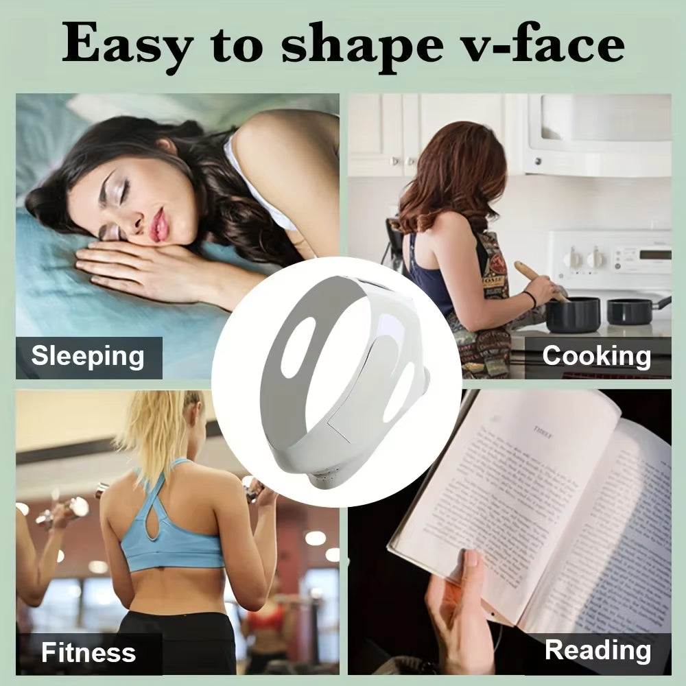 V-Shape Pro – Banda Facial Reafirmante para Lifting y Reducción de Papada