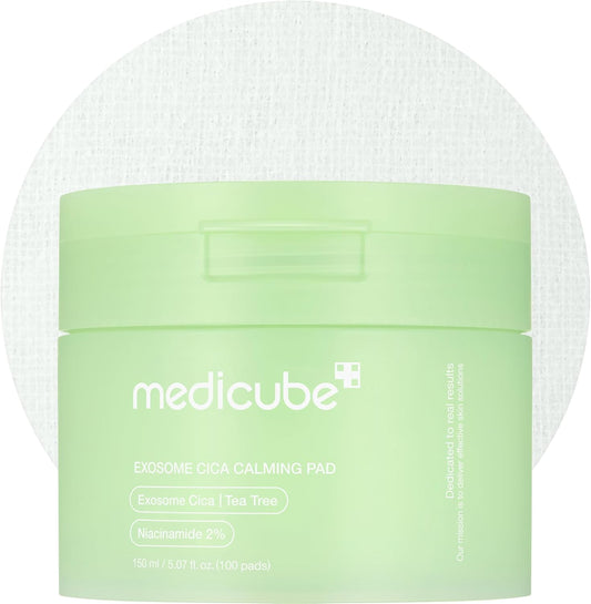 Exosome CICA Tea Tree Calming Toner Pads