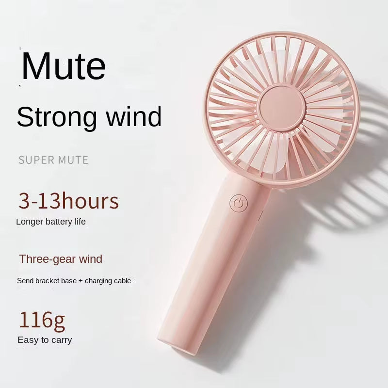 BreezeGo Mini – Ventilador Portátil Recargable USB 3 en 1